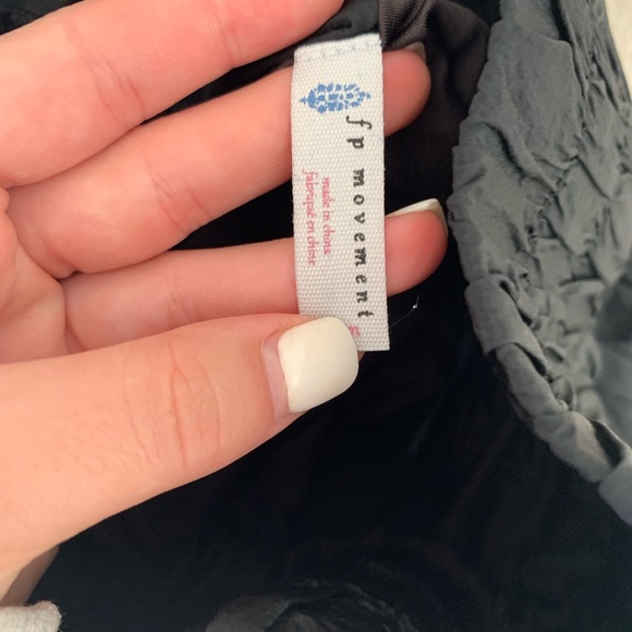 Free people way home shorts black medium - Picture 2 of 4